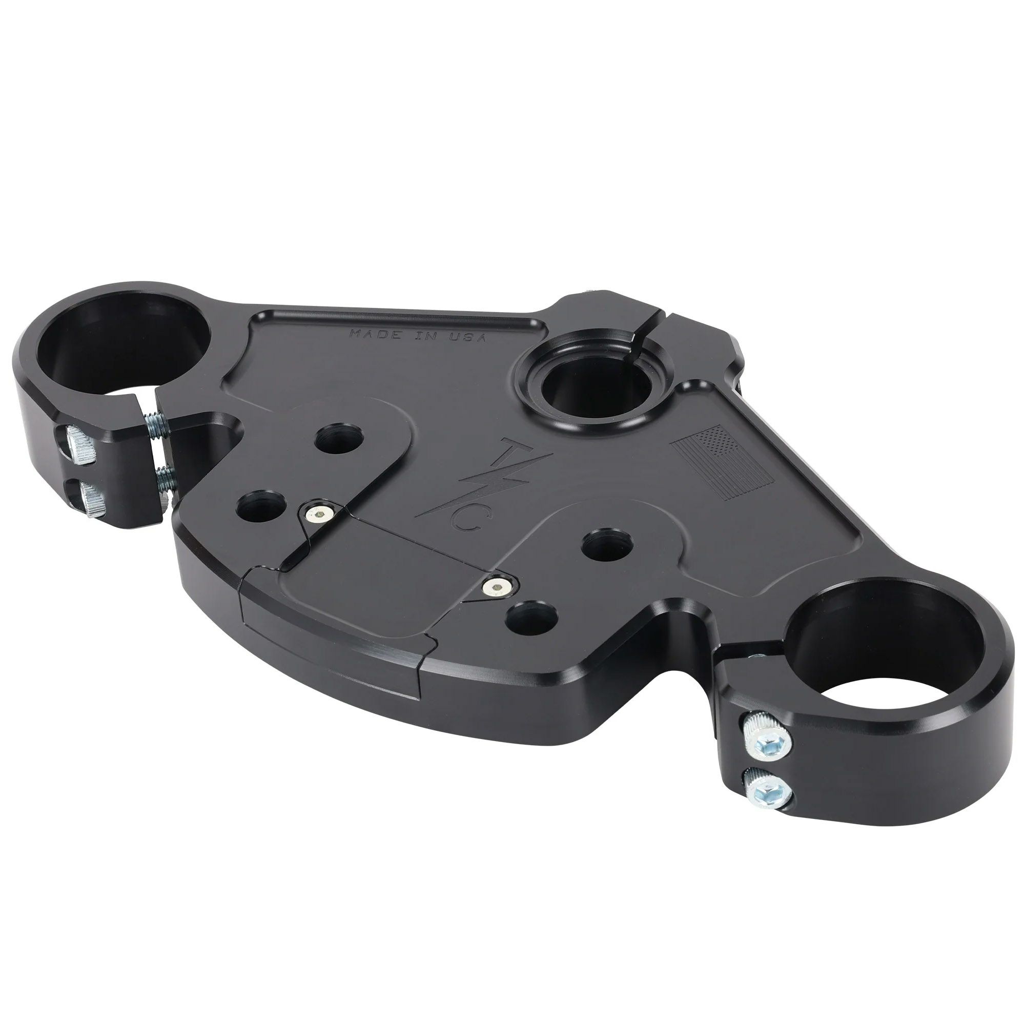 2024以降 ロードグライド トップトリプルツリー (ブラック) スラッシンサプライ6