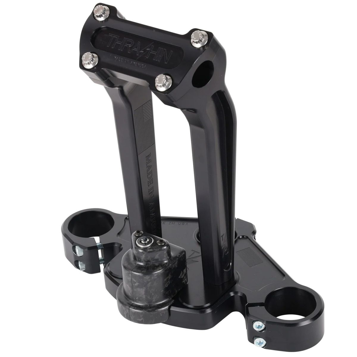 2024以降 ロードグライド トップトリプルツリー (ブラック) スラッシンサプライ11