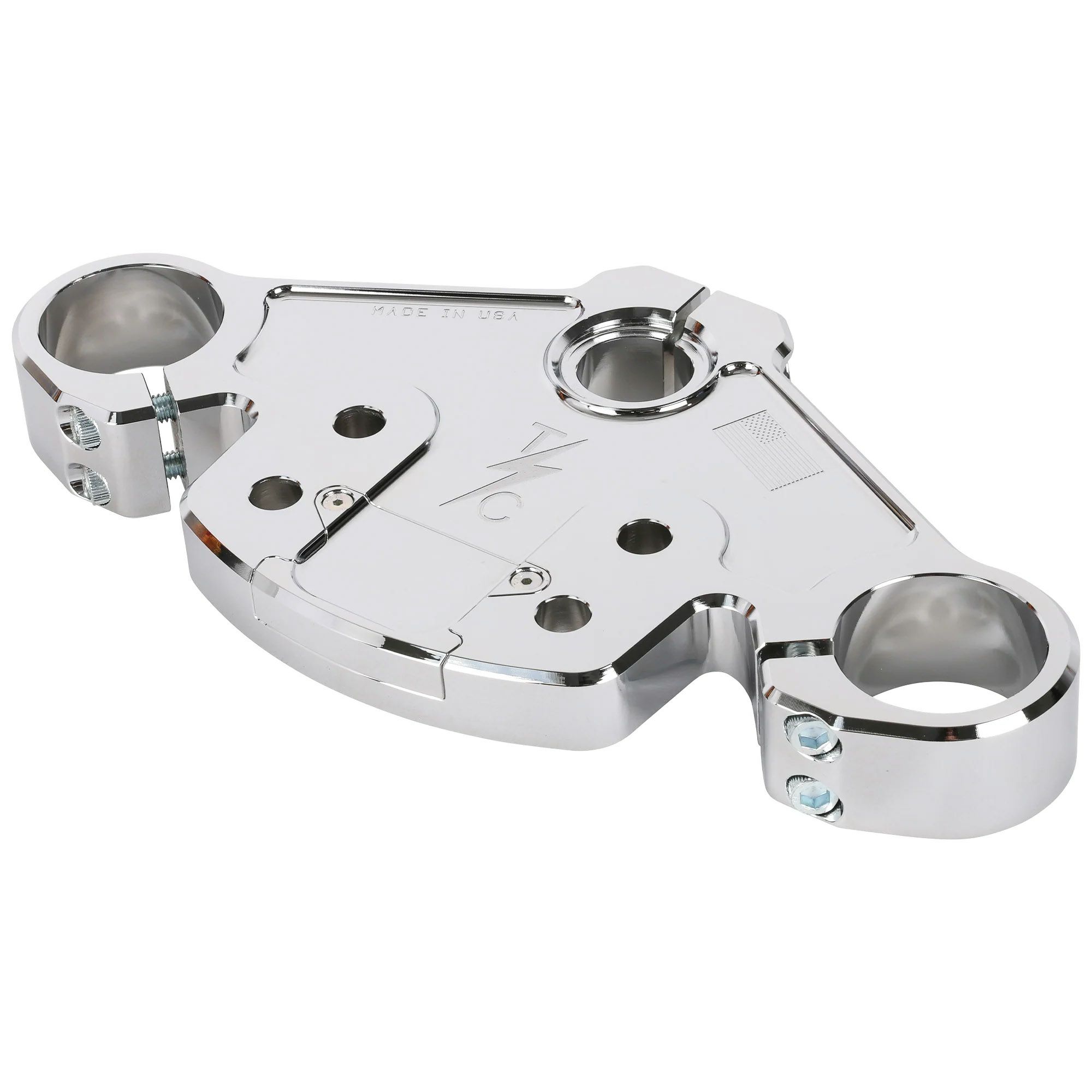 2024以降 ロードグライド トップトリプルツリー (クローム) スラッシンサプライ3