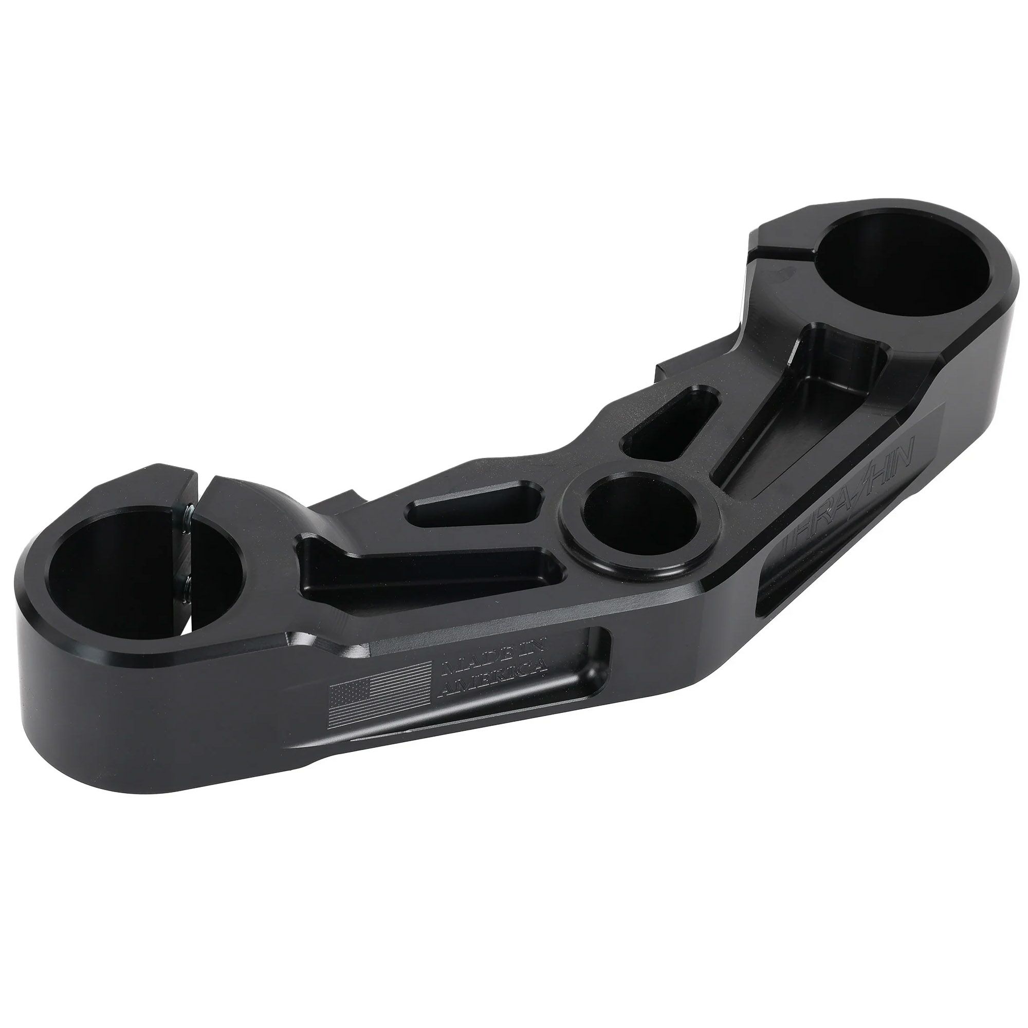 2024以降 ロードグライド ボトムトリプルツリー (ブラック) スラッシンサプライ10