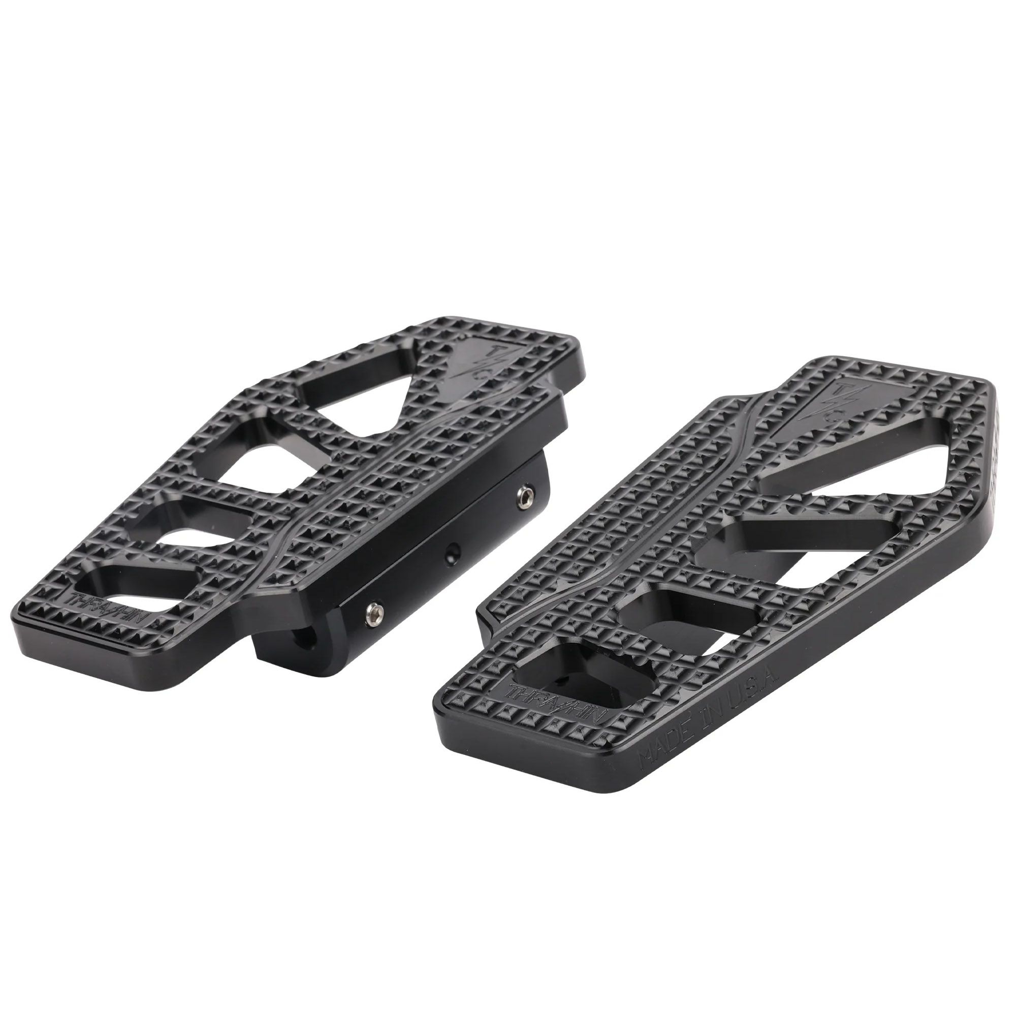  ツーリング、トライク APEX・パッセンジャーフロアボード (ブラック) スラッシンサプライ1