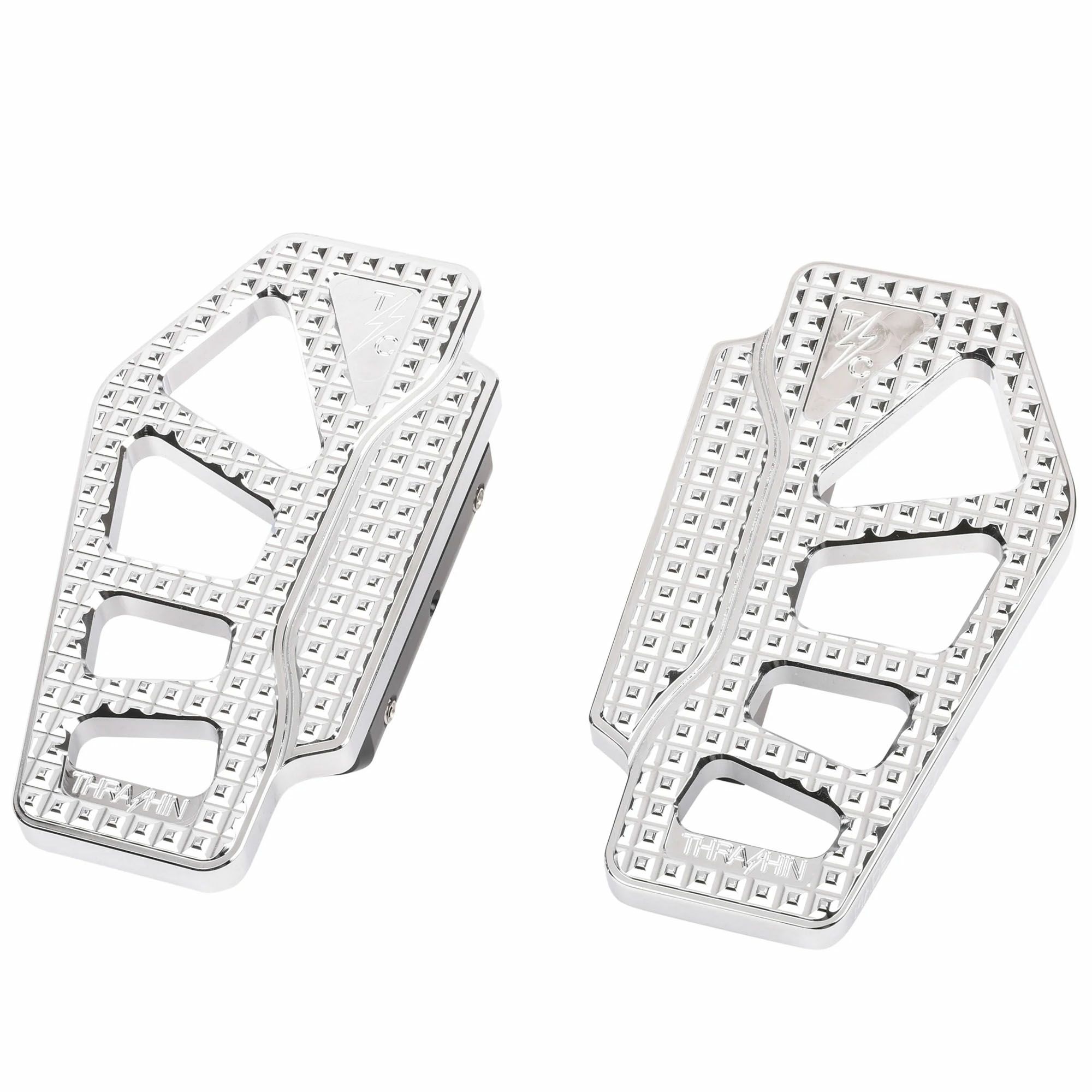 ツーリング、トライク APEX・パッセンジャーフロアボード (クローム) スラッシンサプライ