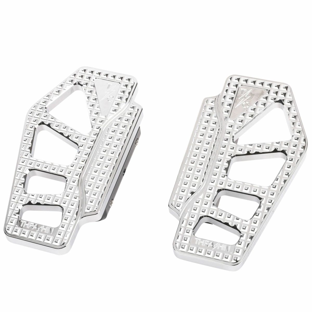 ツーリング、トライク APEX・パッセンジャーフロアボード (クローム) スラッシンサプライ