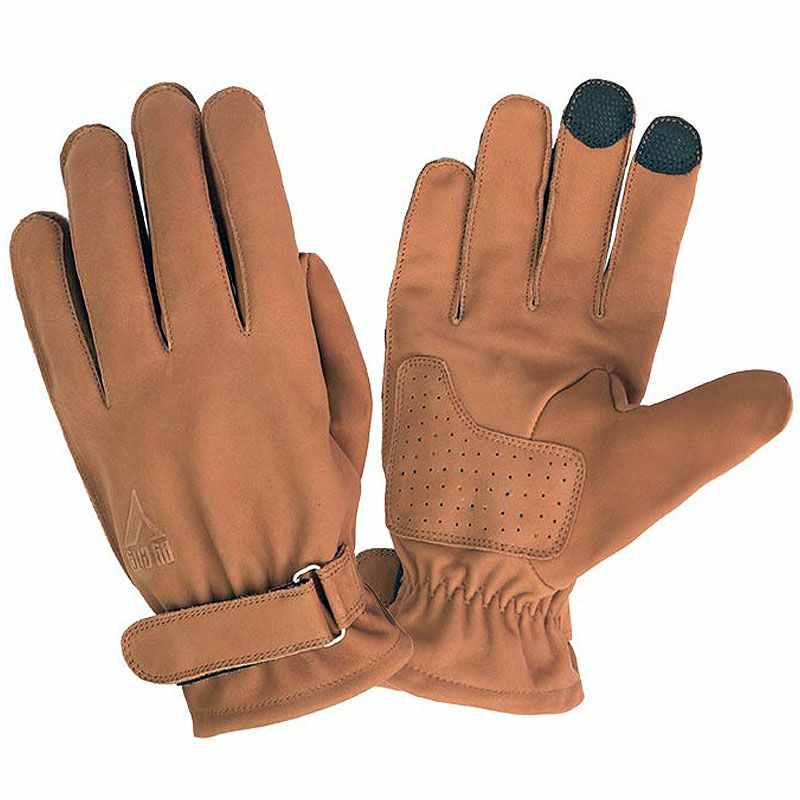 TEXAS MAN スエード調 レザーグローブ ブラウン By City