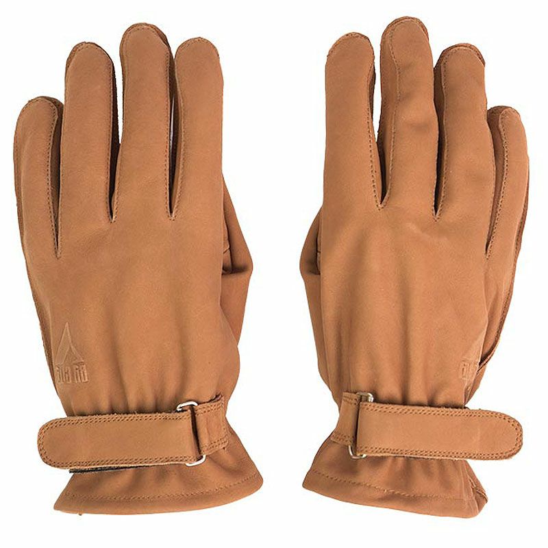 TEXAS MAN スエード調 レザーグローブ ブラウン By City 2