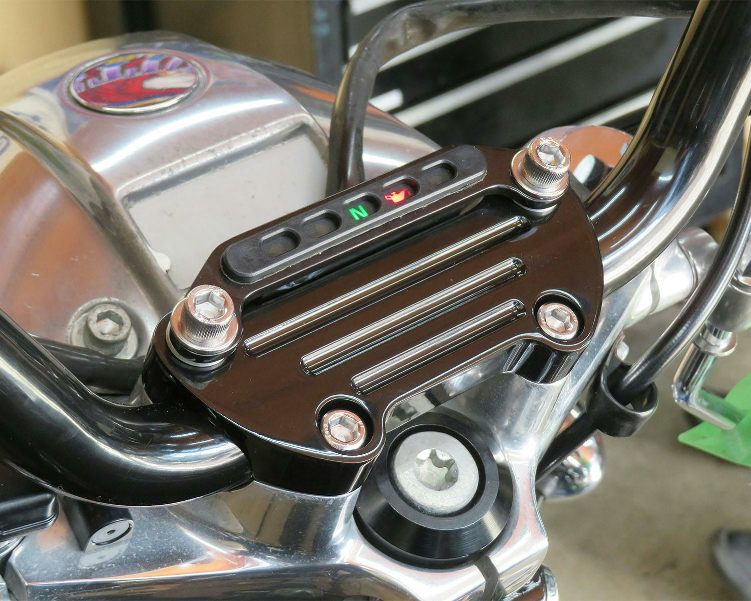 新品 ハーレー スポーツスター スピードメーター移設キット ダイナ DK 