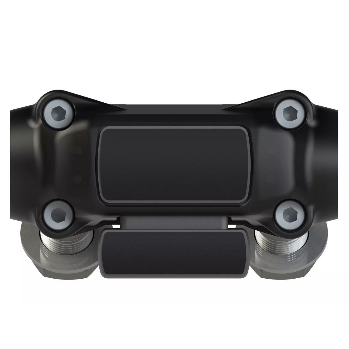 ローライダーST、エルディアブロ アトラス ハンドルバー用 メーターマウント付ライザー (マットブラック) サンダーバイク1