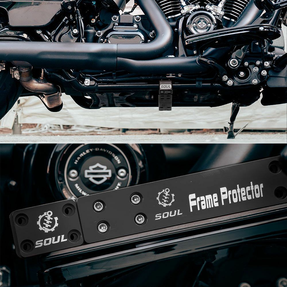 1999以降 ツーリング ローダウンサスペンション フレームプロテクター セット SOUL 3