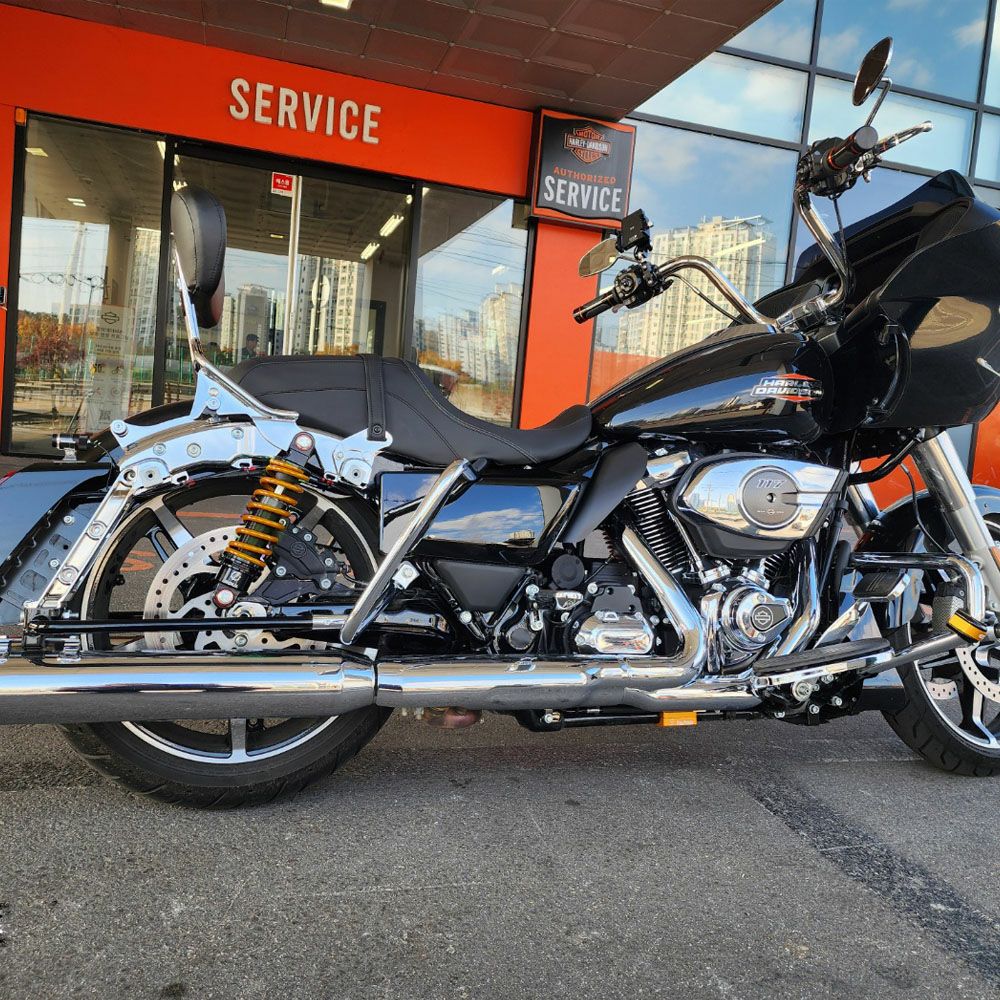 1999以降 ツーリング ローダウンサスペンション フレームプロテクター セット ゴールド SOUL 2