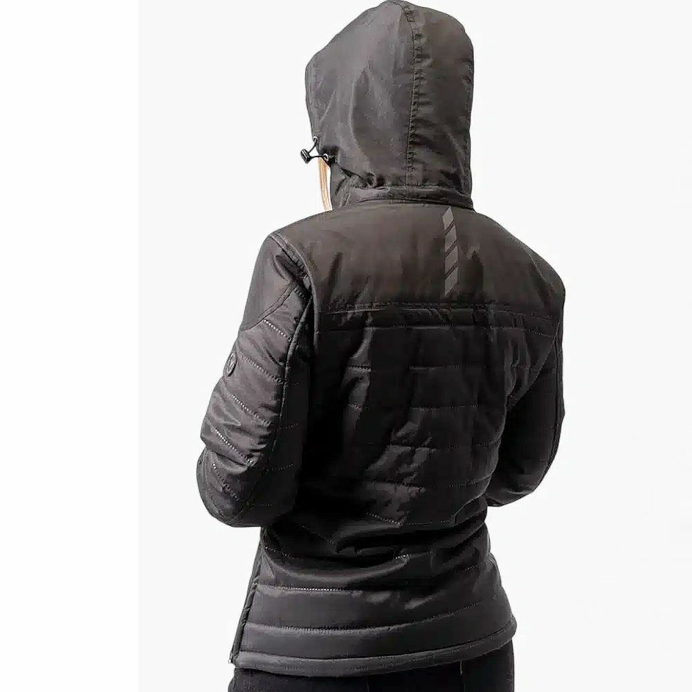 EVEREST LADY レディース ウインター ジャケット ブラック By CityEVEREST LADY レディース ウインター ジャケット ブラック By City 4