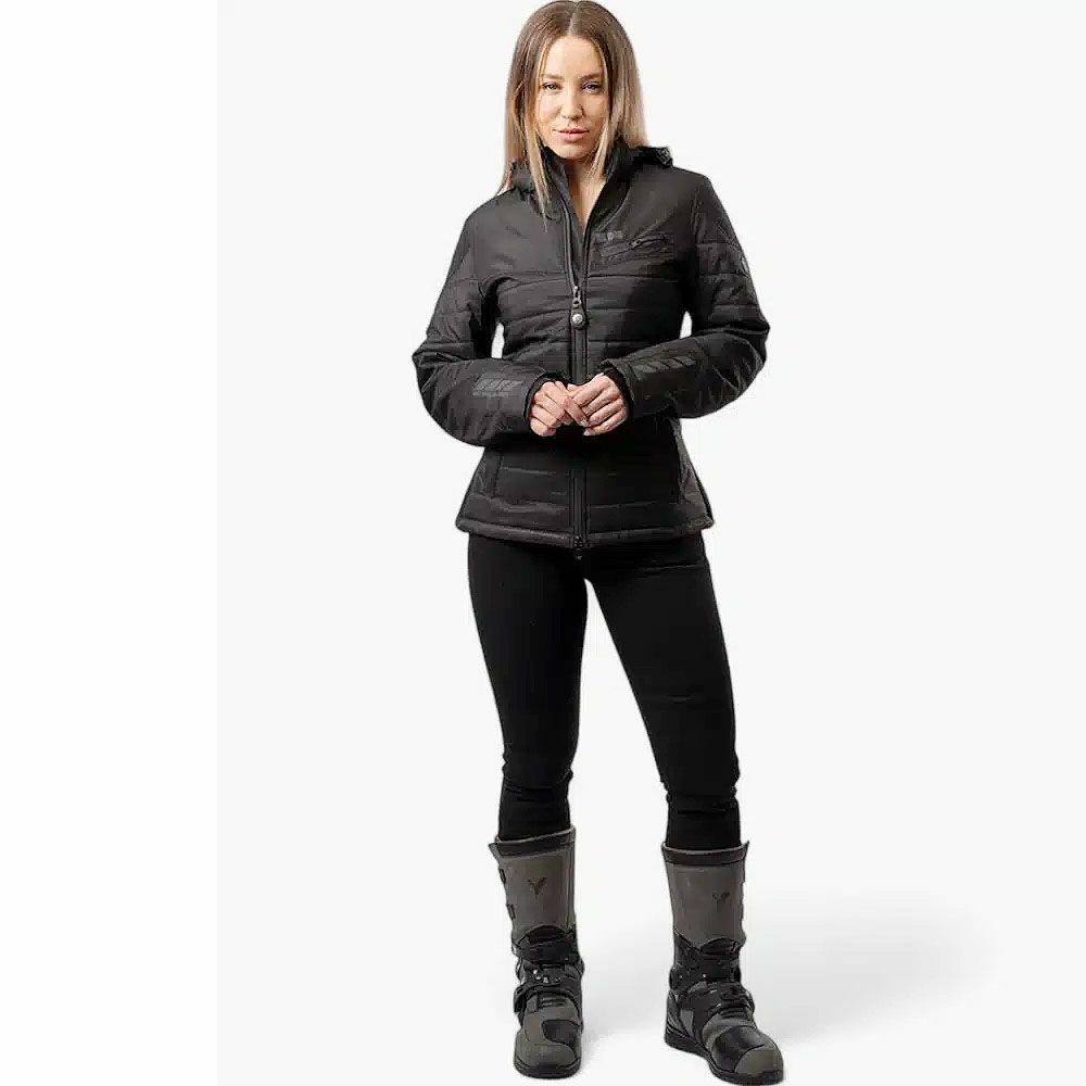 EVEREST LADY レディース ウインター ジャケット ブラック By City 6