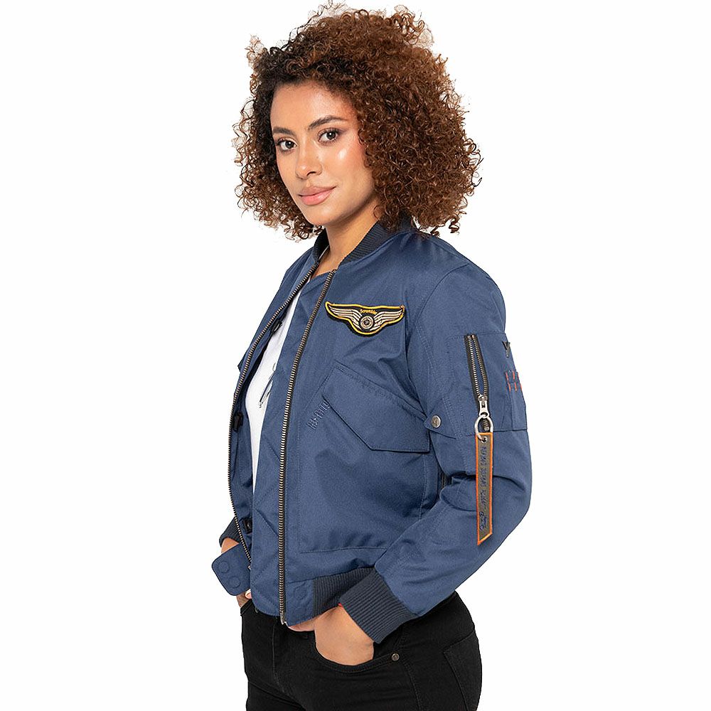 MAVERIK LADY レディース ウインター ジャケット ブルー By City 3