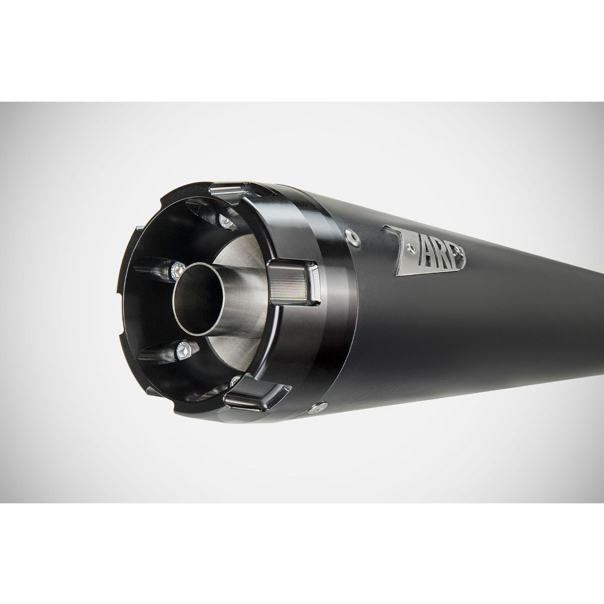 M8ソフテイル ブレイクアウト、ファットボーイ 2-1 フルエキゾーストマフラー (ブラック) ザード5