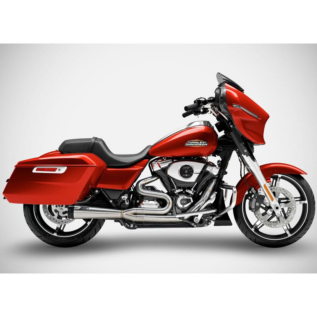 2024以降 ツーリング 2-1 フルエキゾーストマフラー (ステンレス) ザード2