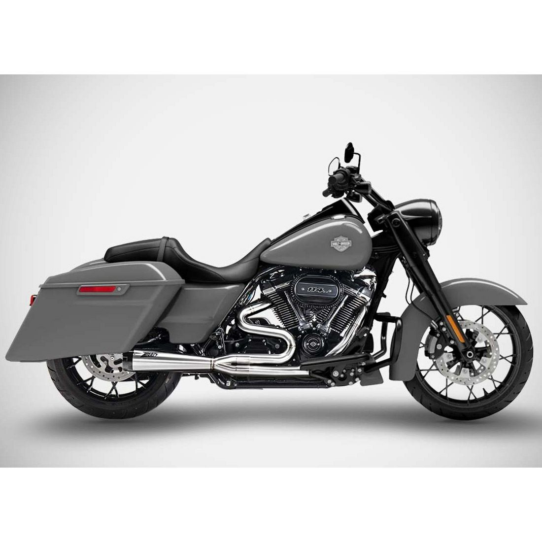 2024以降 ツーリング 2-1 フルエキゾーストマフラー (ポリッシュ) ザード1