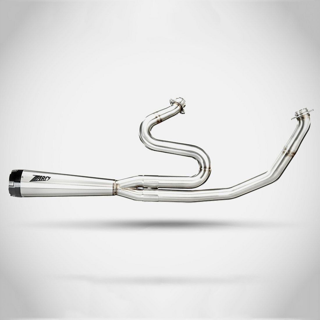 2024以降 ツーリング 2-1 フルエキゾーストマフラー (ポリッシュ) ザード3