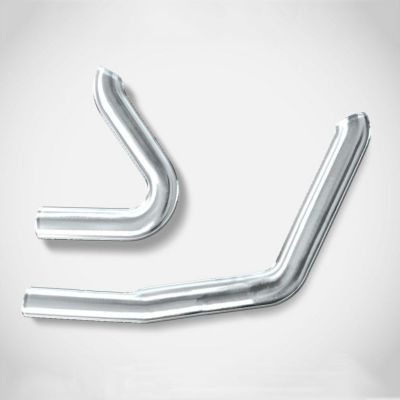 M8ソフテイル ブレイクアウト、ファットボーイ、ファットボブ 2-1 フルエキゾーストマフラー用 ヒートシールド (ポリッシュ) ザード