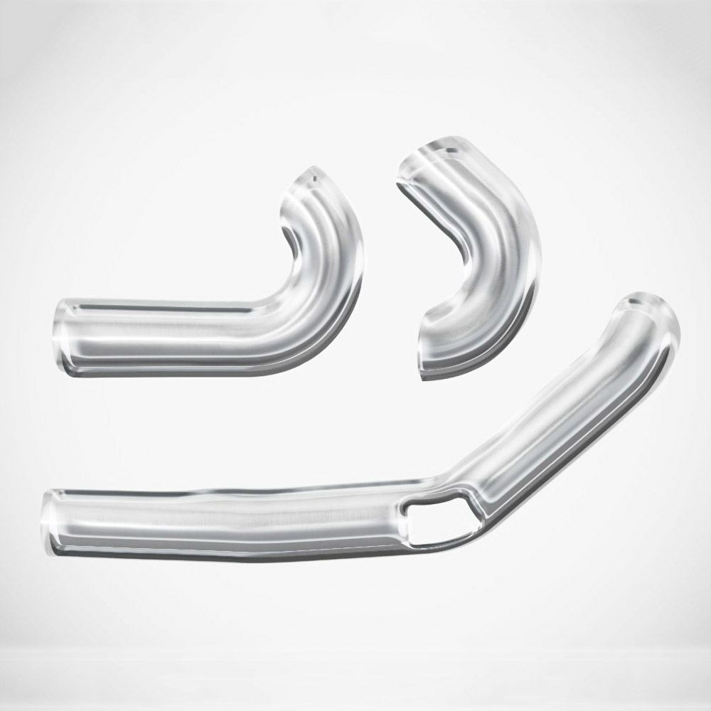 2024以降 ツーリング 2-1 フルエキゾーストマフラー用 ヒートシールド (ポリッシュ) ザード