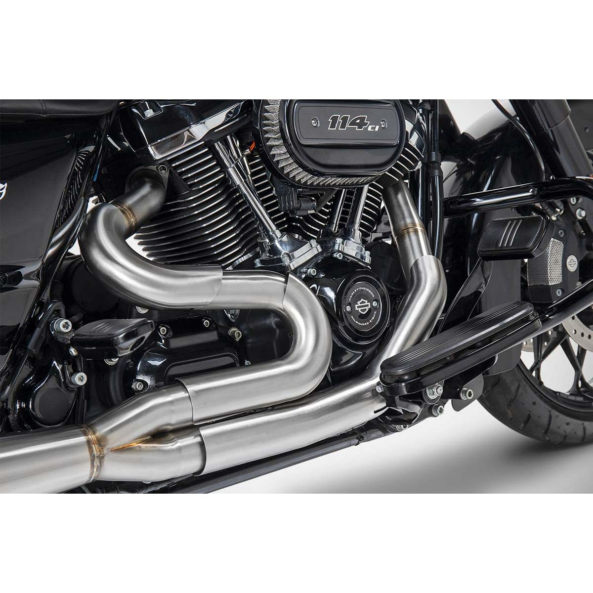  2024以降 ツーリング 2-1 フルエキゾーストマフラー用 ヒートシールド (ステンレス) ザード3