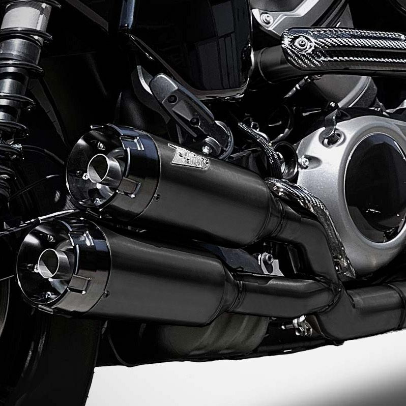 ナイトスター RH975/S 2-1-2 フルエキゾーストマフラー (ブラック) ザード