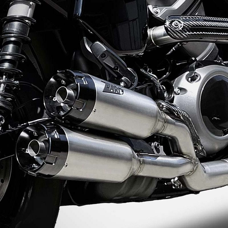 ナイトスター RH975/S 2-1-2 フルエキゾーストマフラー EURO5 (チタンシルバー) ザード