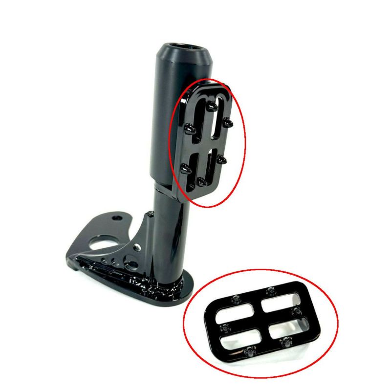 バンキン ハーレー リアクラッシュバー用 パッセンジャーフットレストパッド