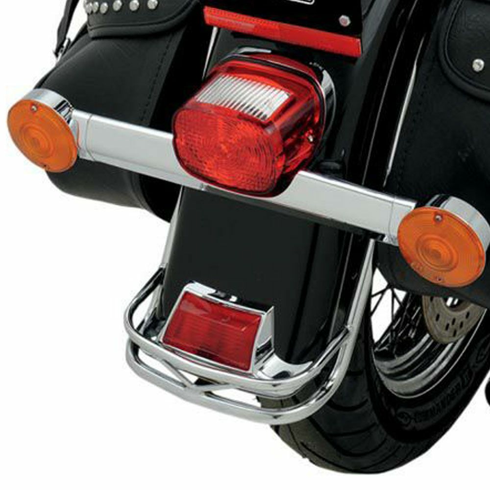  2000～2017 FLST/FLSTC ヘリテイジ リアフェンダーレール クローム 