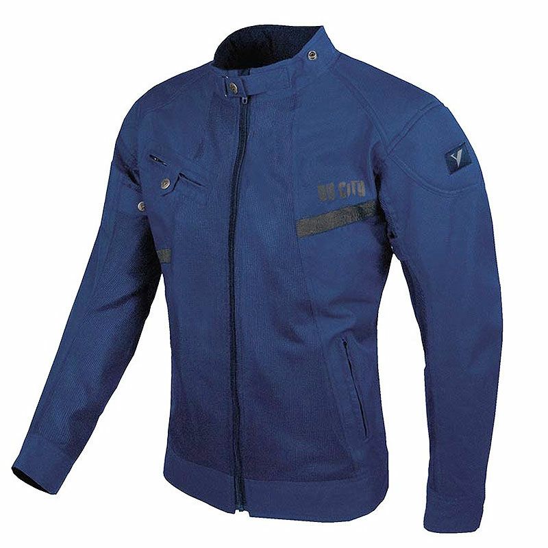 SUMMER ROUTE MAN バイクジャケット ブルー By City