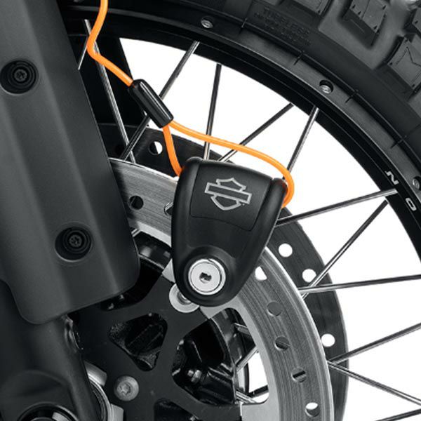 ハーレー サイレン付 ブレーキディスクロック