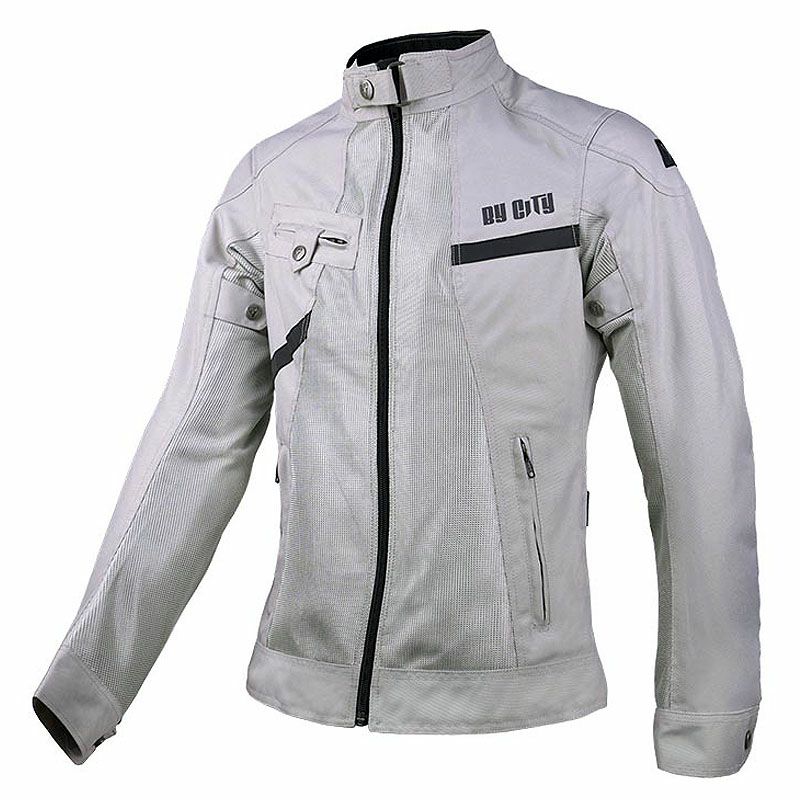 SUMMER ROUTE LADY レディース バイクジャケット ホワイト By City