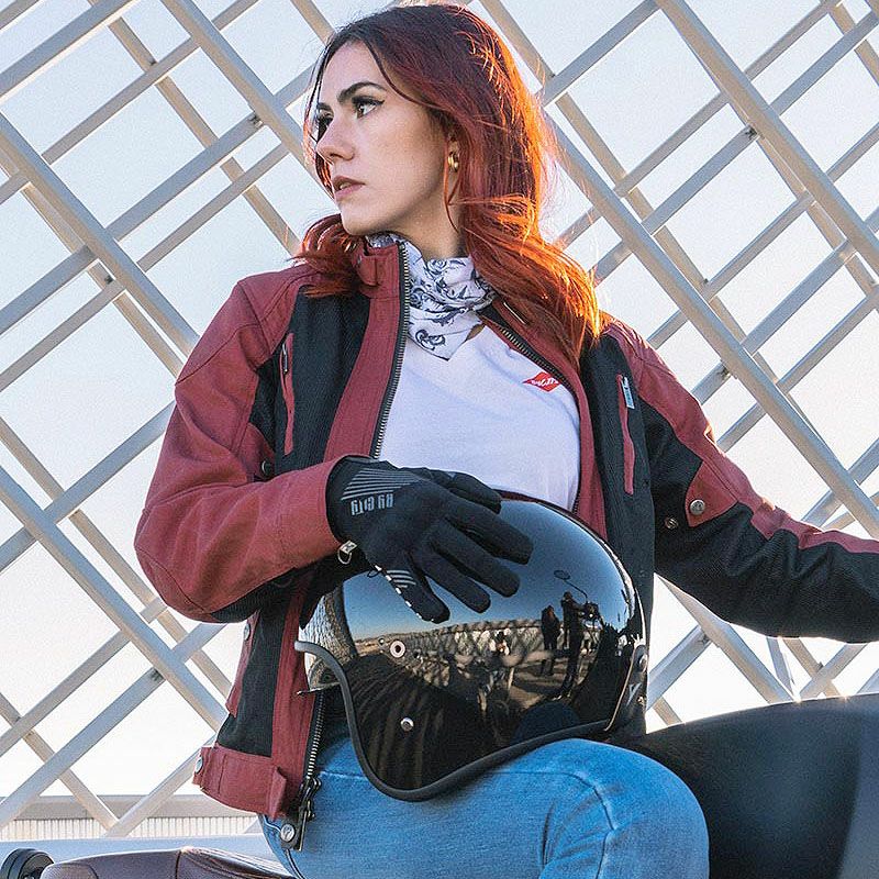 TENEREE VENTY 3 LADY レディース バイクジャケット バーガンディー By City 5