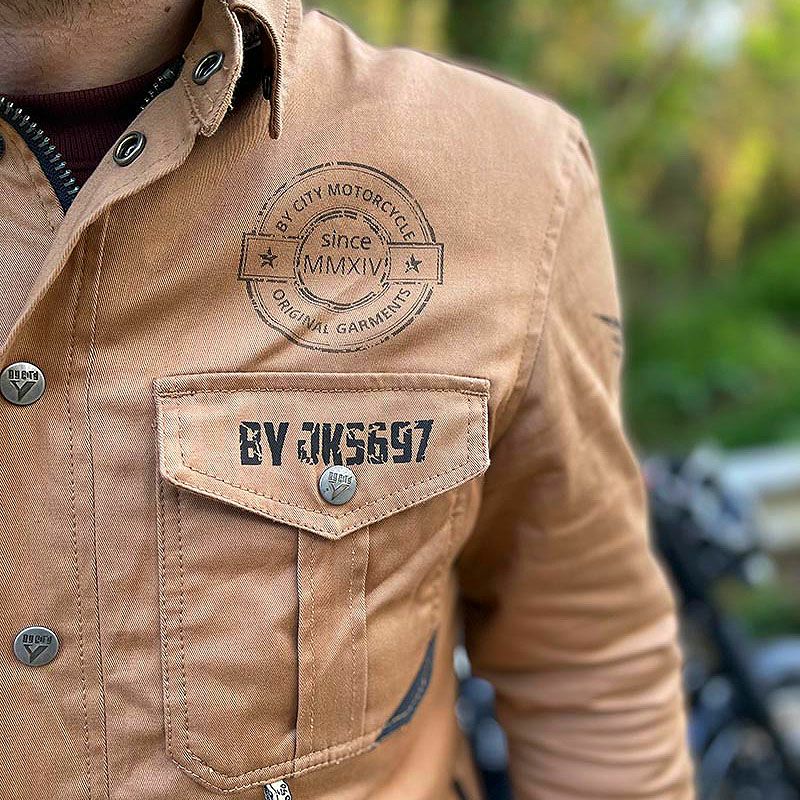 SUV MAN バイクジャケット ベージュ By City