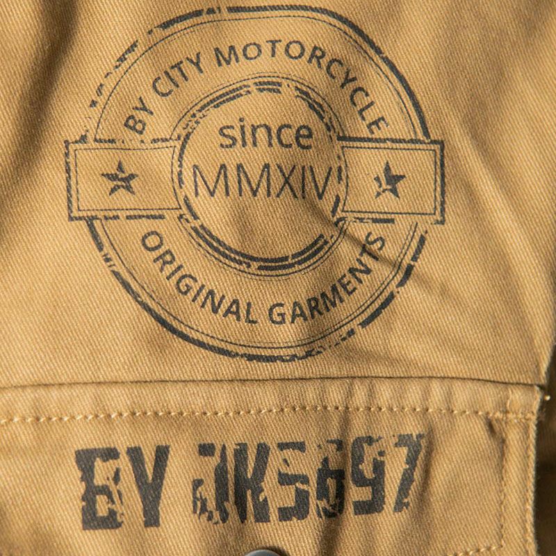 SUV MAN バイクジャケット ベージュ By City 3