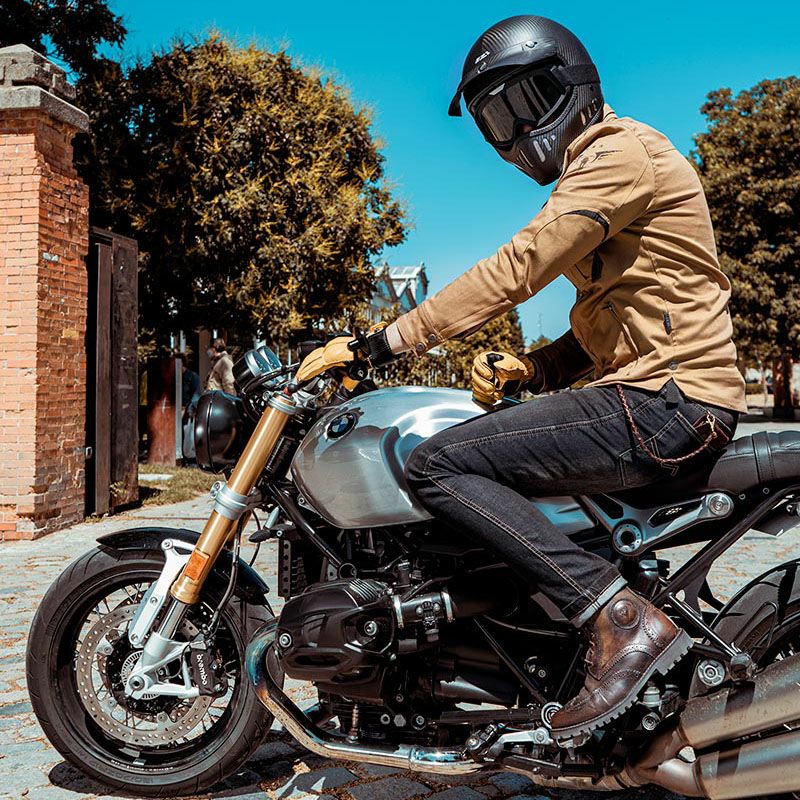 SUV MAN バイクジャケット ベージュ By City 4