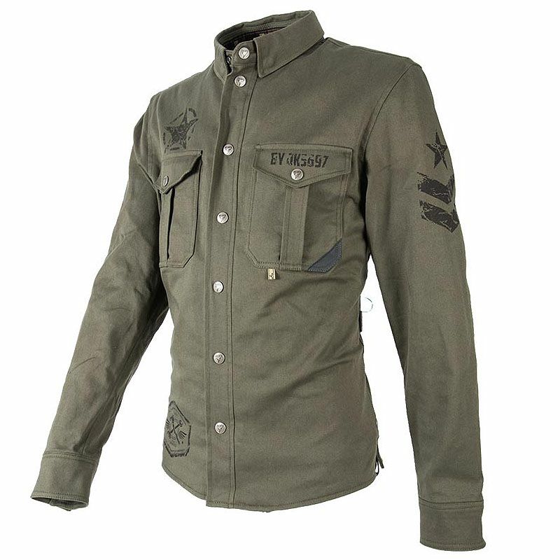 SUV MAN バイクジャケット グリーン By City