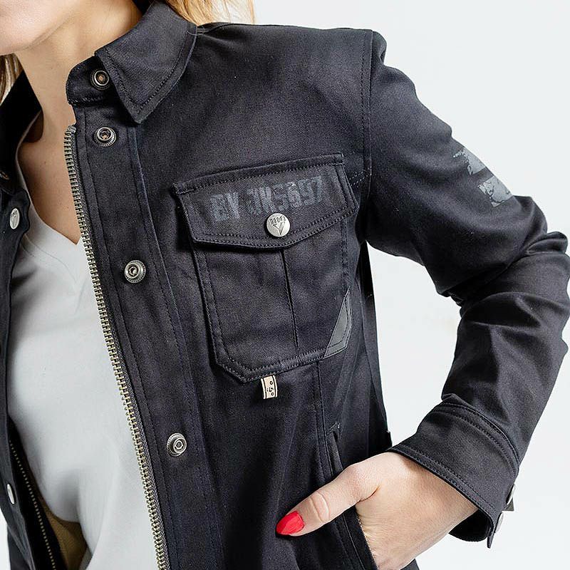 SUV LADY レディース バイクジャケット ブラック By City 3