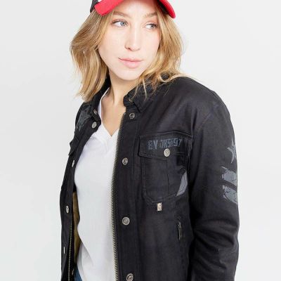 SUV LADY レディース バイクジャケット ブラック By City