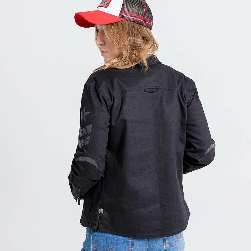 SUV LADY レディース バイクジャケット ブラック By City 8