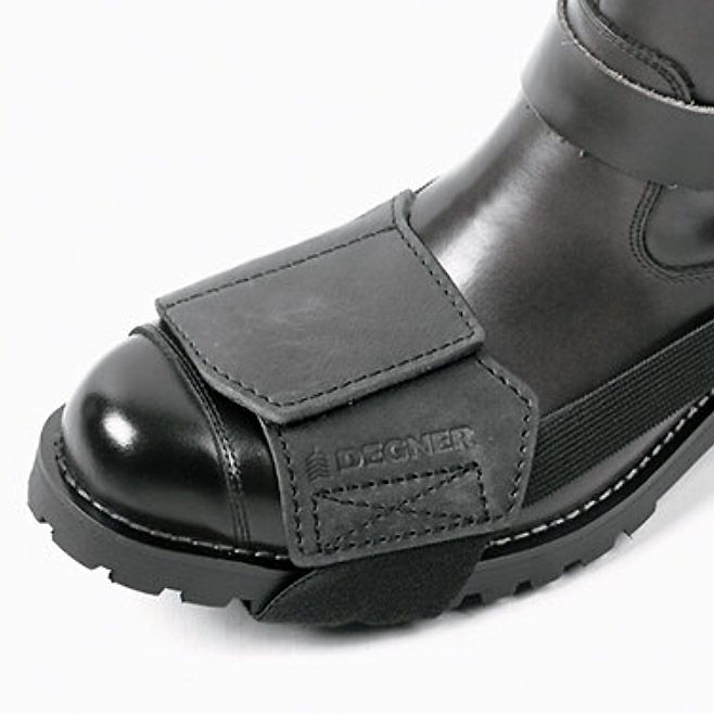 デグナー G-11 レザーシフトガード (ブラック)