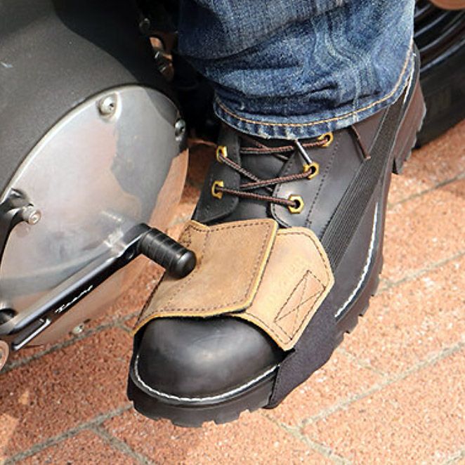 デグナー G-11 レザーシフトガード (ブラウン)