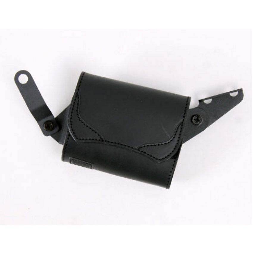 2004～2021 スポーツスター ステー付 レザーETCケース SB-74 (ブラック) デグナー2