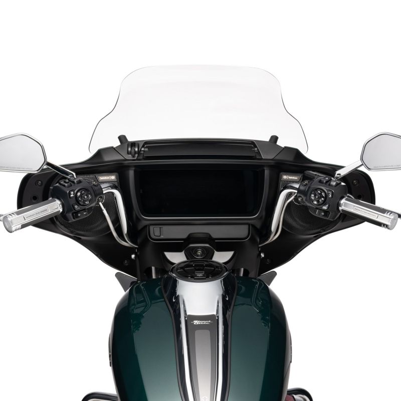 2024以降 ストリートグライド バットウィング トールボーイハンドルバー (クローム)