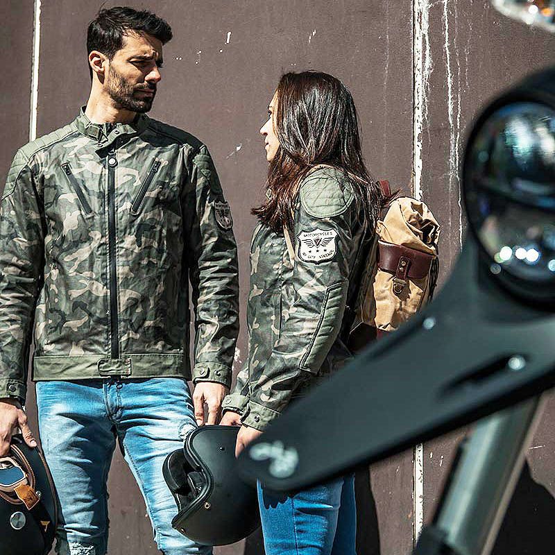 SPRING 2 MAN CAMU バイクジャケット By City 7