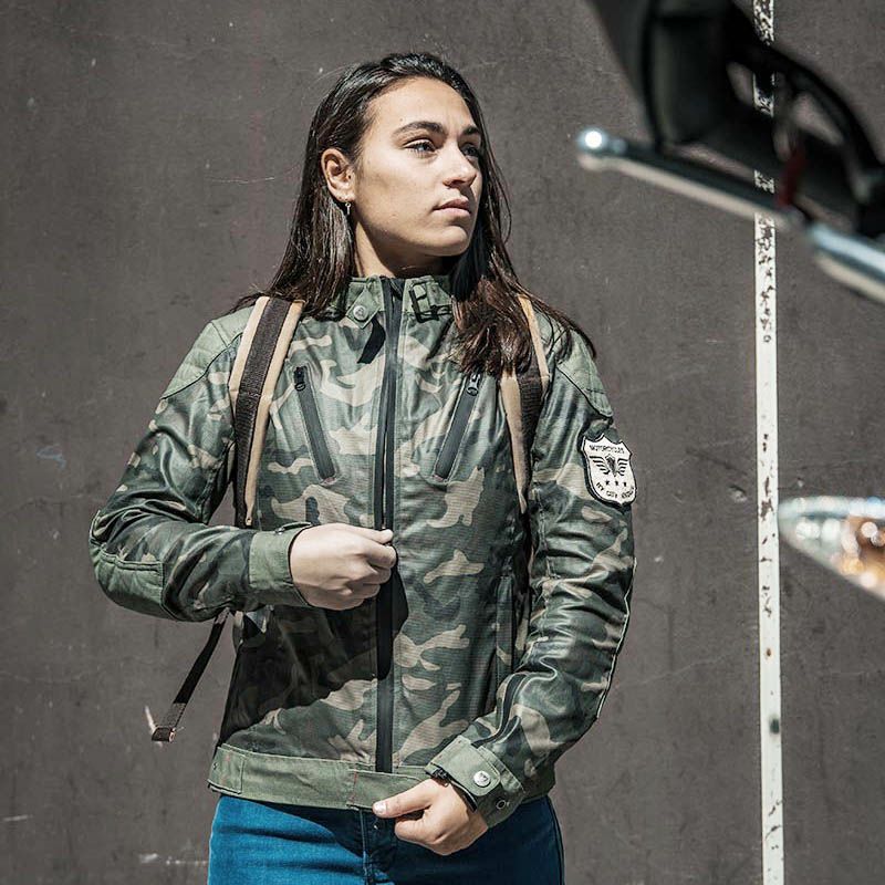 SPRING 2 LADY CAMU レディース バイクジャケット By City 3