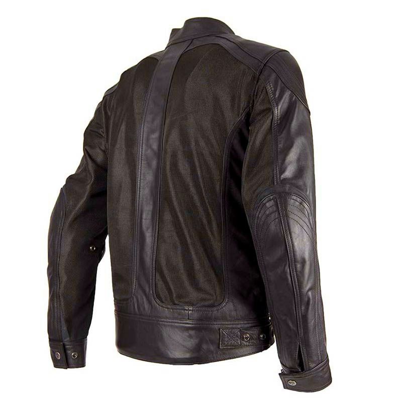 SAHARA MAN レザーメッシュ バイクジャケット ブラウン By City 2