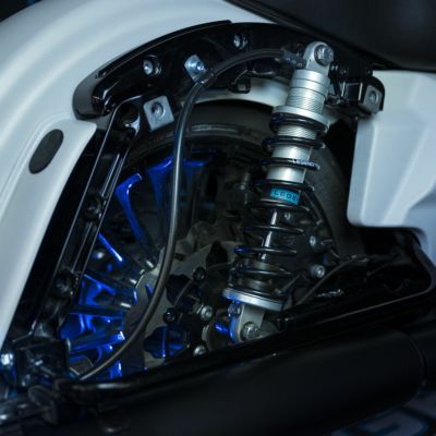 2014以降 ツーリング REVO ARC リモートリザーバー付リアサスペンション 13インチ・スタンダード (シルバー) レジェンドサスペンション