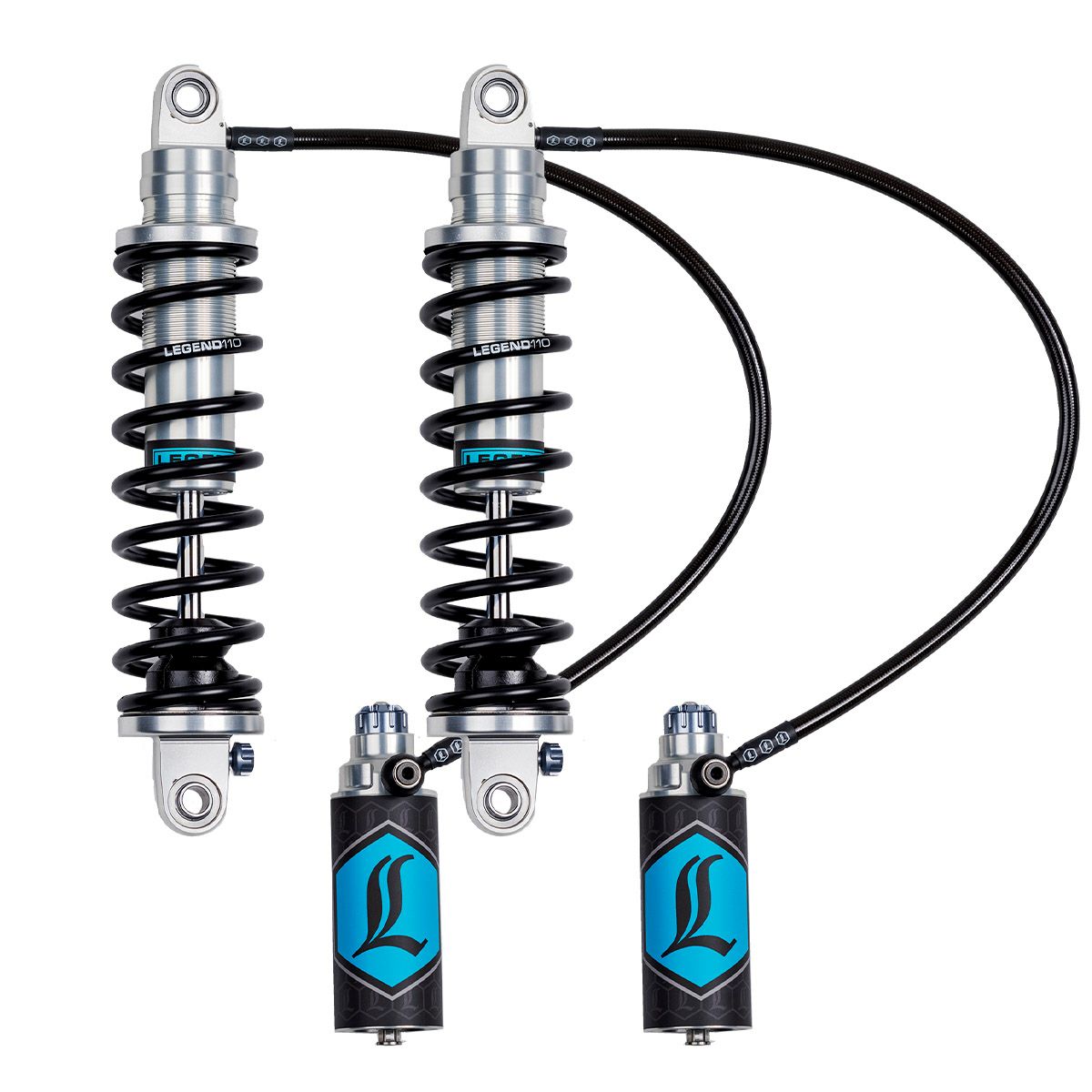 2014以降 ツーリング REVO ARC リモートリザーバー付リアサスペンション 13インチ・スタンダード (シルバー) レジェンドサスペンション1