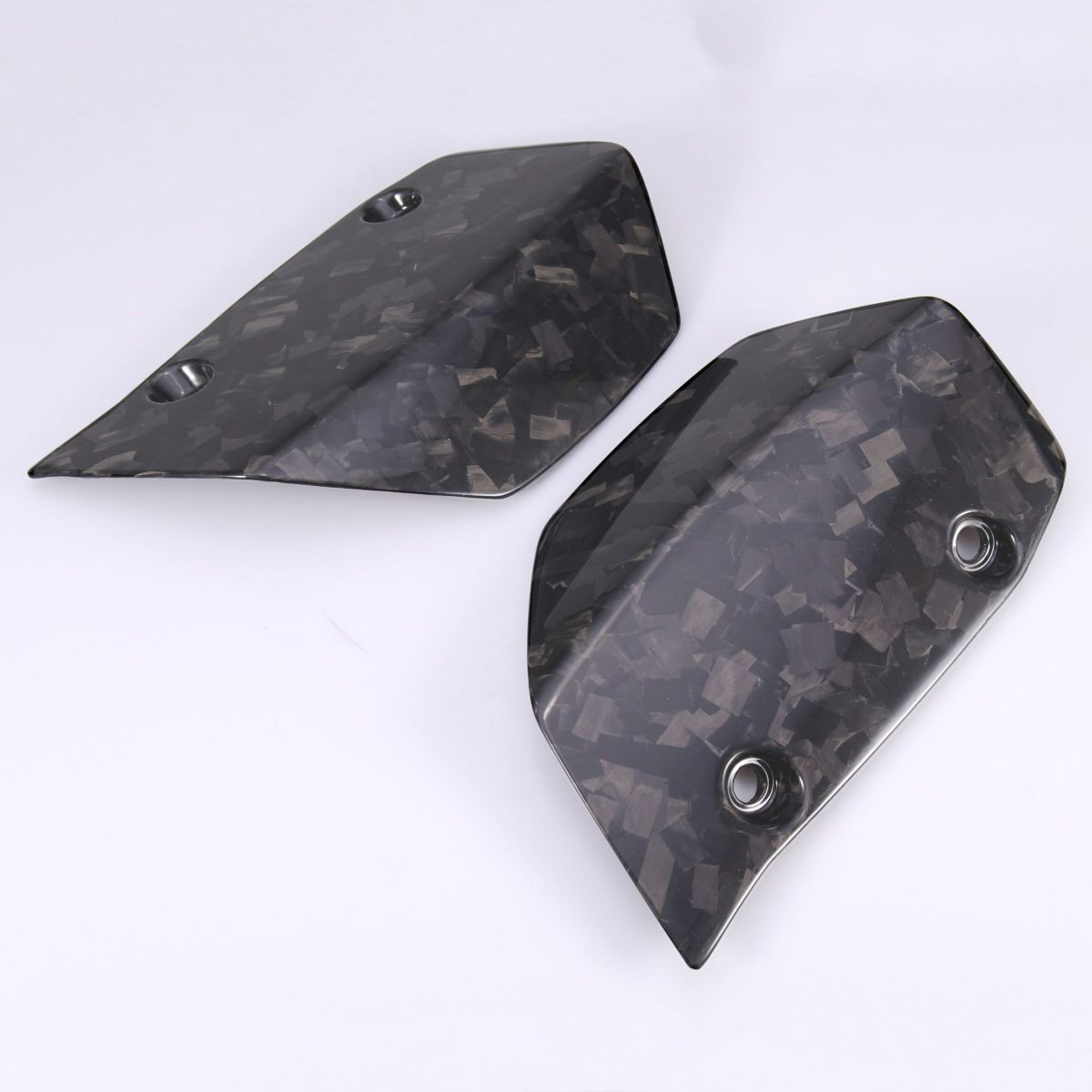 パンアメリカ ドライカーボンウィンドデフレクター (フォージド/艶消し) SPEEDRA