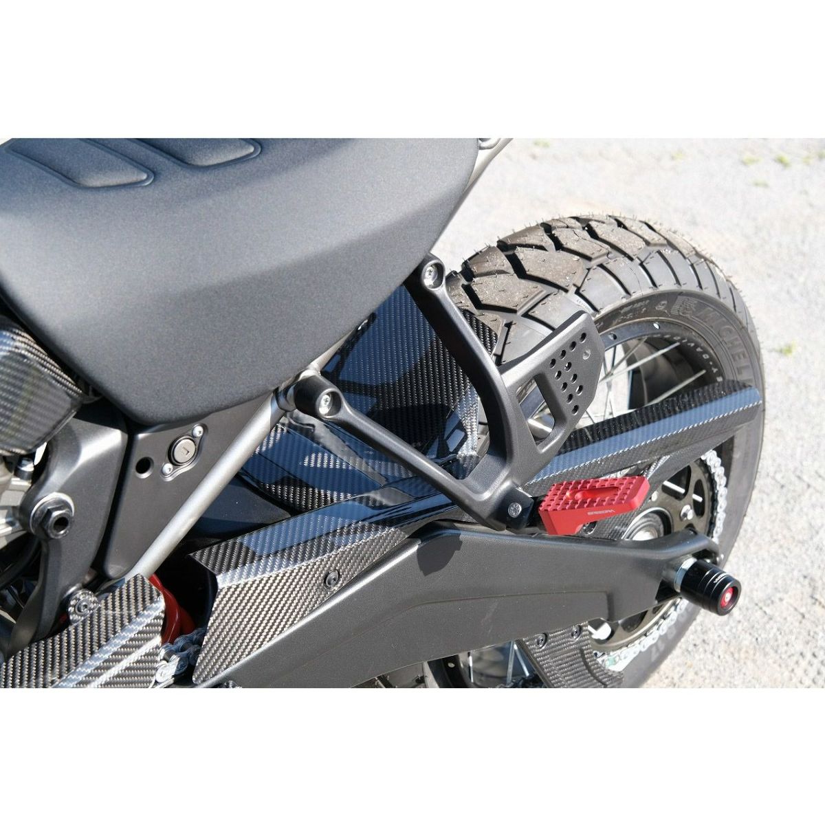 パンアメリカ ドライカーボンリアフェンダー (フォージド/艶消し) SPEEDRA1