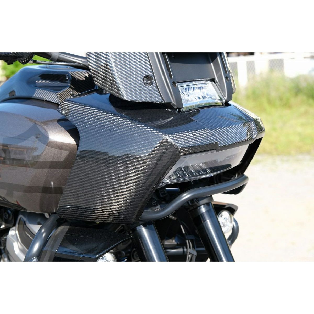 パンアメリカ ドライカーボンアッパーカウル (フォージド/艶消し) SPEEDRA1